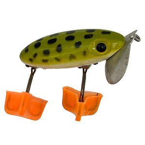 Vintage Fred Arbogast Jitterbug Fishing Gear Lure Freshwater Fish Bait